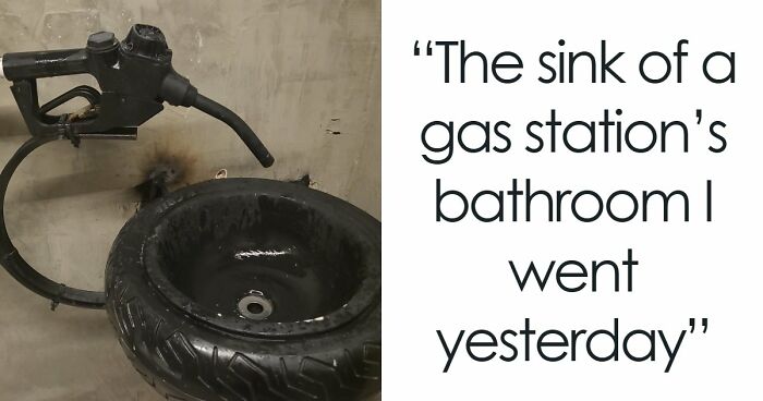69 Terribly Designed Bathrooms That Might Make You Relieved That You Don’t Have To Use Them