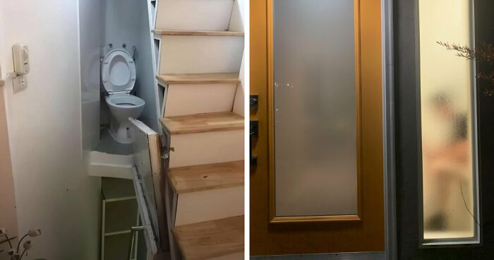 69 Terribly Designed Bathrooms That Might Make You Relieved That You Don’t Have To Use Them