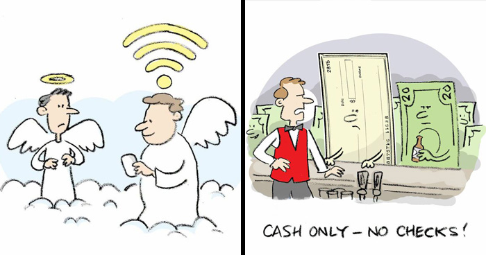 77 Quick, Clever, And Unexpected Comics From Joe Lennon (New Pics)