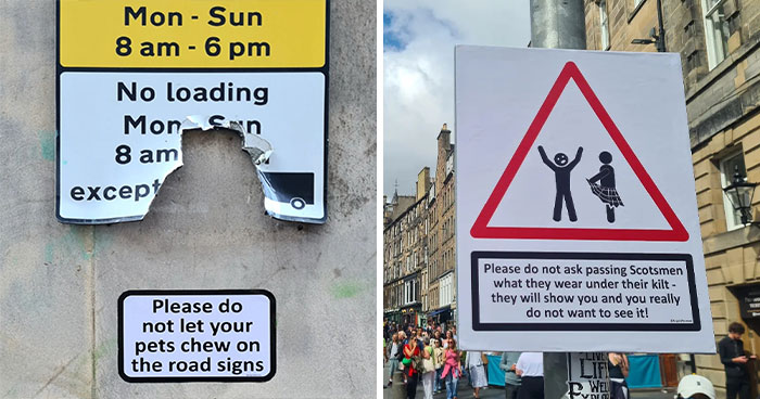 This Artist Put Up 37 Brilliantly Absurd Signs That Look Official Until You Actually Read Them