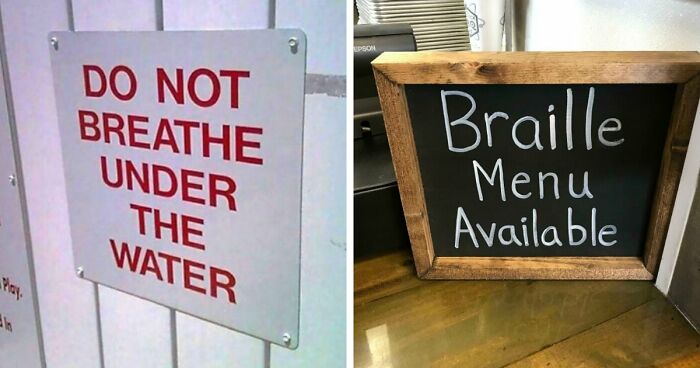 77 Signs That Hilariously Failed At The One Thing They Were Supposed To Do