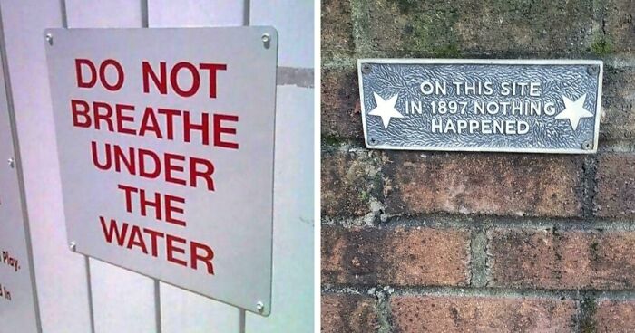 77 Signs That Hilariously Failed At The One Thing They Were Supposed To Do