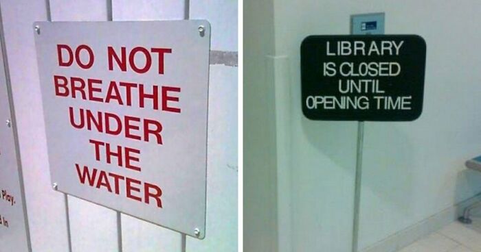 77 Signs That Hilariously Failed At The One Thing They Were Supposed To Do