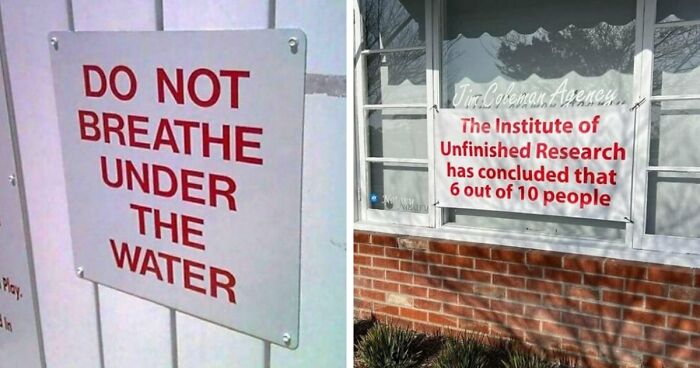 77 Signs That Hilariously Failed At The One Thing They Were Supposed To Do