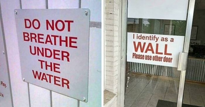 77 Signs That Hilariously Failed At The One Thing They Were Supposed To Do