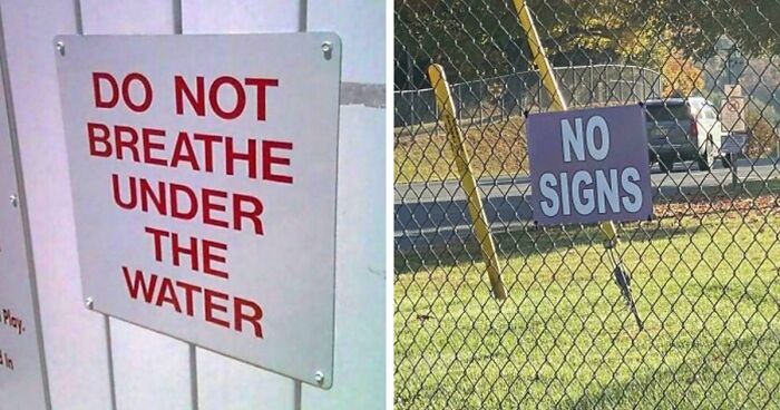 77 Signs That Hilariously Failed At The One Thing They Were Supposed To Do