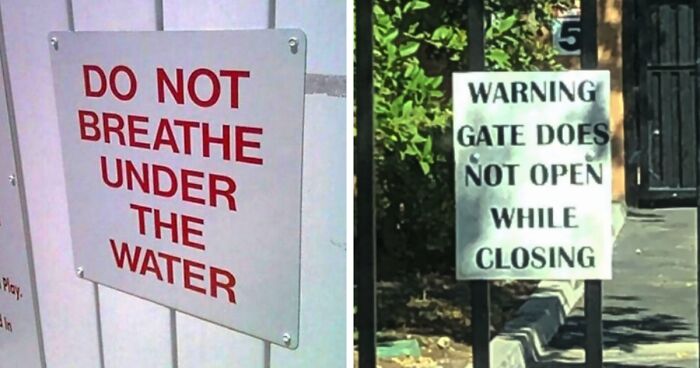 77 Signs That Hilariously Failed At The One Thing They Were Supposed To Do