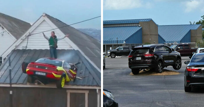 47 People Who Had A Rough Day Behind The Wheel And Made Everyone Ironically Say, “Can’t Park There, Mate”