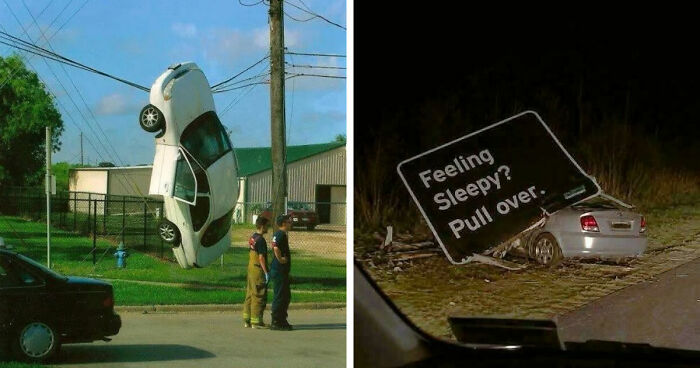 47 People Who Had A Rough Day Behind The Wheel And Made Everyone Ironically Say, “Can’t Park There, Mate”