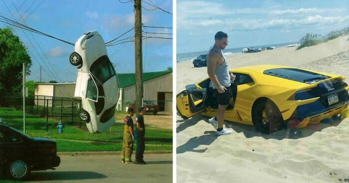 47 People Who Had A Rough Day Behind The Wheel And Made Everyone Ironically Say, “Can’t Park There, Mate”
