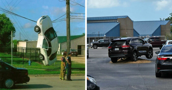 47 People Who Had A Rough Day Behind The Wheel And Made Everyone Ironically Say, “Can’t Park There, Mate”