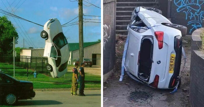47 People Who Had A Rough Day Behind The Wheel And Made Everyone Ironically Say, “Can’t Park There, Mate”