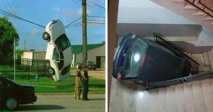 47 People Who Had A Rough Day Behind The Wheel And Made Everyone Ironically Say, “Can’t Park There, Mate”