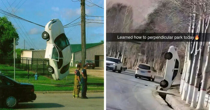 47 People Who Had A Rough Day Behind The Wheel And Made Everyone Ironically Say, “Can’t Park There, Mate”