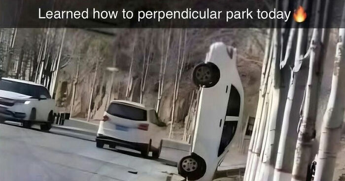47 People Who Had A Rough Day Behind The Wheel And Made Everyone Ironically Say, “Can’t Park There, Mate”