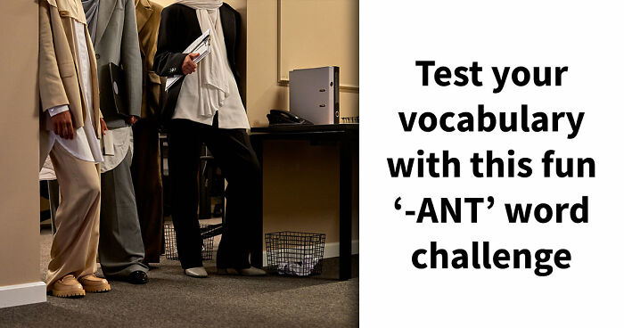 Prove Your Language IQ By Naming 18 Words From Everyday Life That All End In ‘-ANT’