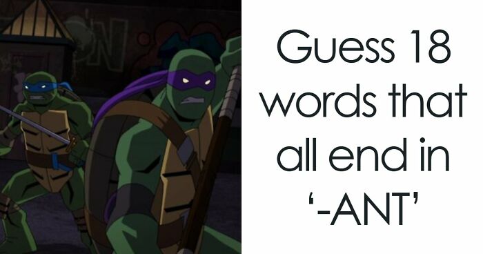 Prove Your Language IQ By Naming 18 Words From Everyday Life That All End In ‘-ANT’