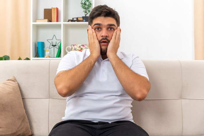 A shocked groom reacts to his bride's family's unusual wedding night bed sheet expectation.