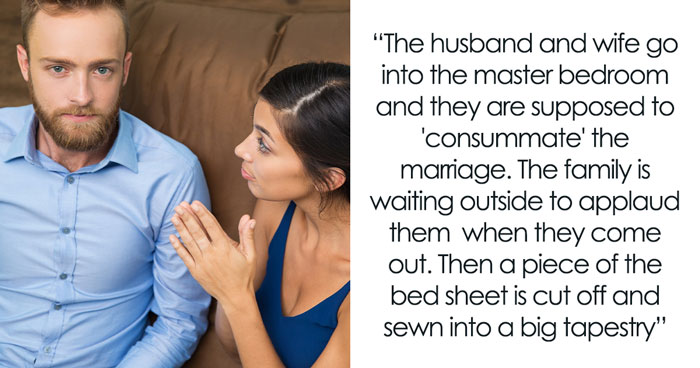 Bride’s Fam Expects A Piece Of Couple’s Wedding Night Bed Sheet, Shocked Groom Says Absolutely Not