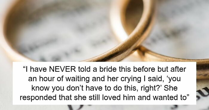Wedding Planner Watches Groom Vanish Before Big Day, Then He Arrives Drunk And Gets Married Anyway