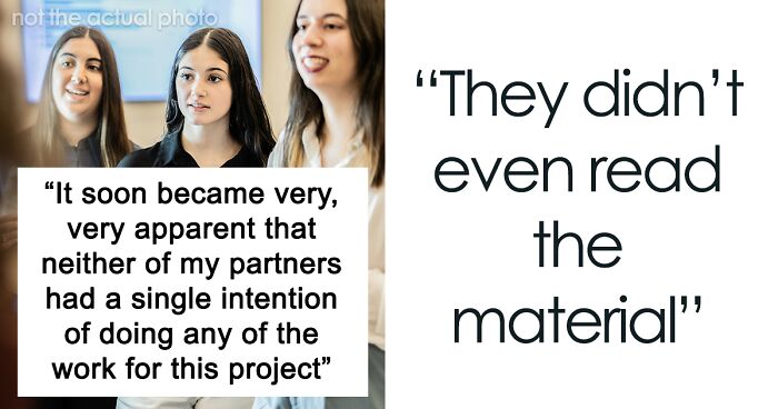 Person Has To Deal With Lazy People During Group Project, Finds The Perfect Way To Make Them Fail