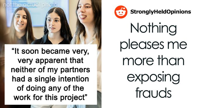 Person Has To Deal With Lazy People During Group Project, Finds The Perfect Way To Make Them Fail