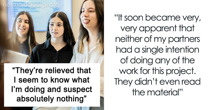 Person Has To Deal With Lazy People During Group Project, Finds The Perfect Way To Make Them Fail