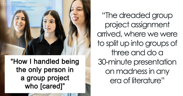 Person Has To Deal With Lazy People During Group Project, Finds The Perfect Way To Make Them Fail