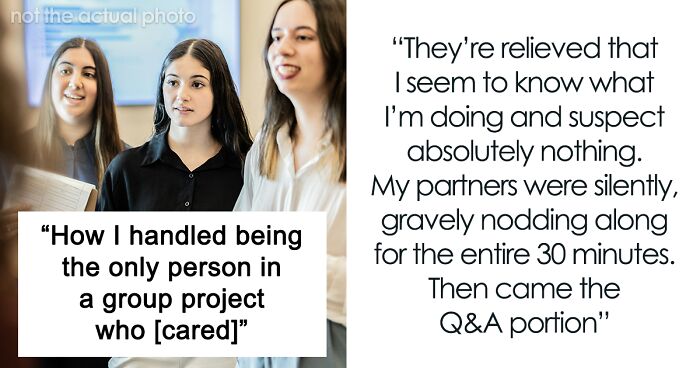 Person Has To Deal With Lazy People During Group Project, Finds The Perfect Way To Make Them Fail