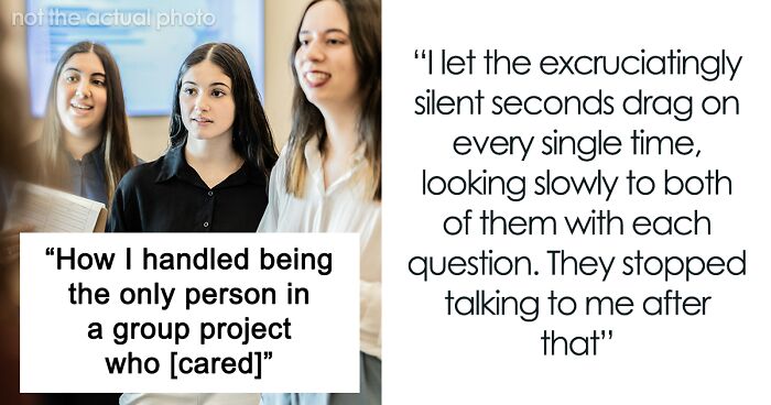 Person Has To Deal With Lazy People During Group Project, Finds The Perfect Way To Make Them Fail