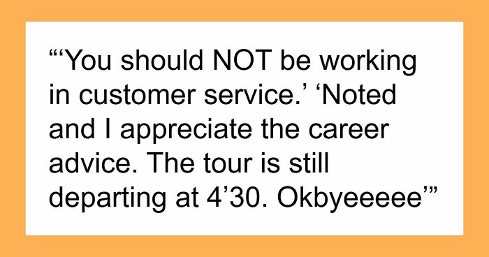 Tourists Demand A Sold-Out Group Wait An Hour For Them, Stunned When The Tour Leaves On Time