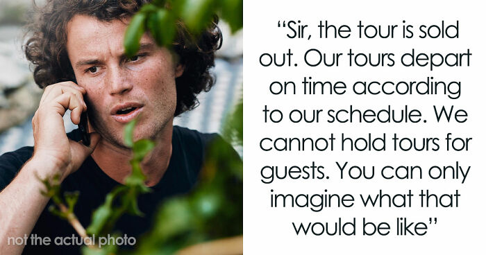 Entitled Tourists Decide To Make Everyone Wait For Them, Shocked When Tour Guide Starts Anyway