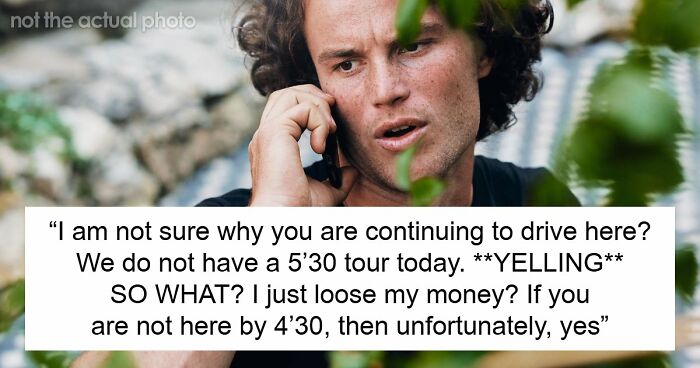 Tourists Demand A Sold-Out Group Wait An Hour For Them, Stunned When The Tour Leaves On Time
