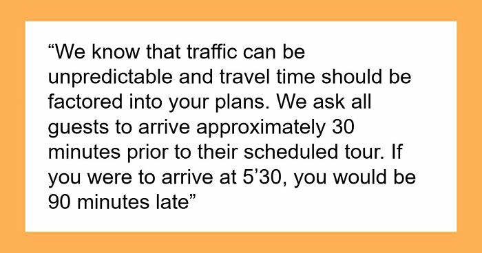 Tourists Demand A Sold-Out Group Wait An Hour For Them, Stunned When The Tour Leaves On Time