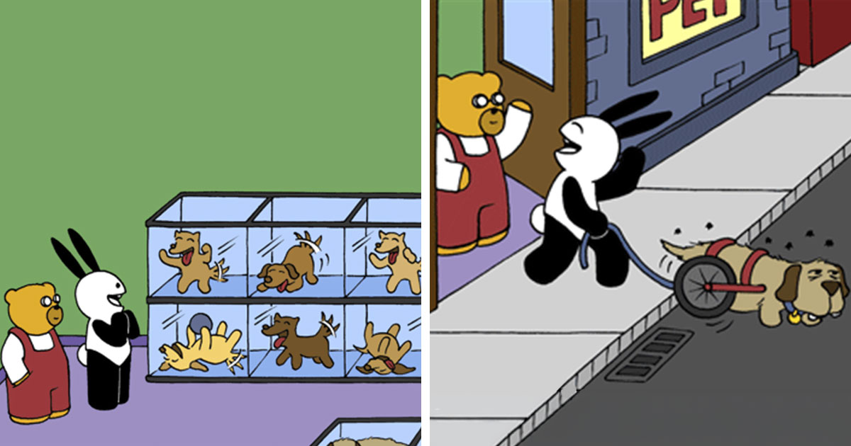 34 New ‘Buni’ Comics By Ryan Pagelow Full Of Dark Humor And Unexpected Twists