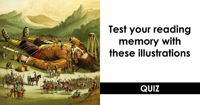 “Are You A True Bibliophile?”: Match These 10 Illustrations To The Correct Books
