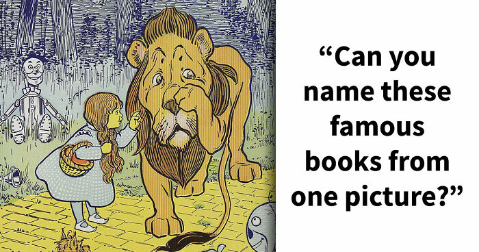 “Are You A True Bibliophile?”: Match These 10 Illustrations To The Correct Books