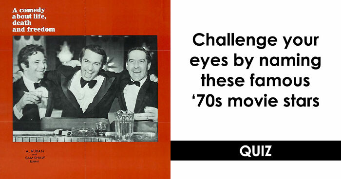 “Are You A Classic Movie Expert?”: Prove It By Identifying 20 Actors From Famous Movie Posters