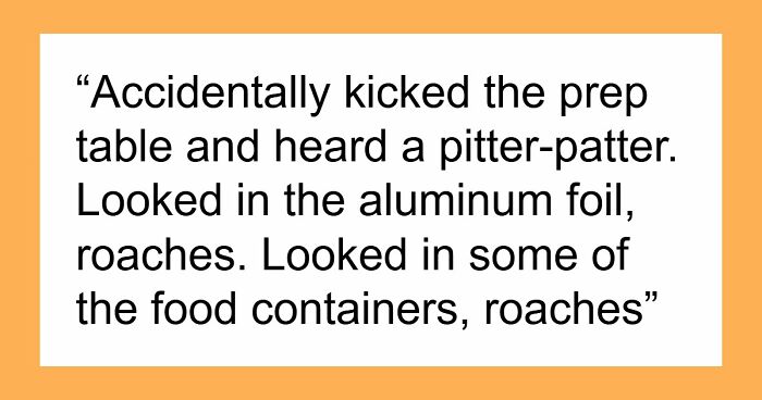 “Makes Me Happy To Be A Vegetarian”: 63 Places That Failed Health Inspections In The Most Shocking Ways
