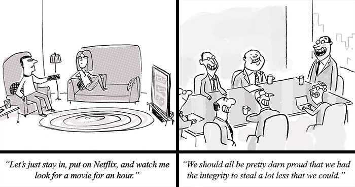 Jim Benton Turns Everyday Frustrations Into Brilliantly Absurd Single-Panel Comics (34 New Pics)