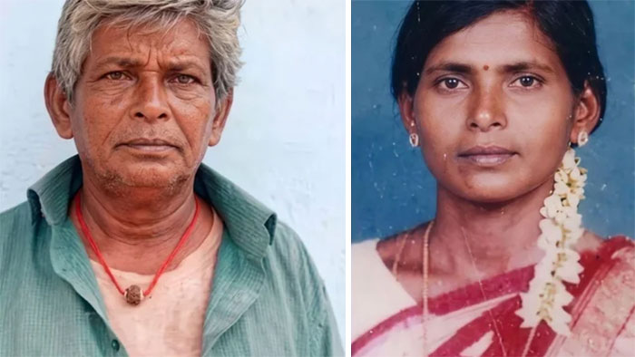 Diptych of two individuals, a man with a red necklace and a woman with flowers in her hair, revealing coolest history facts.