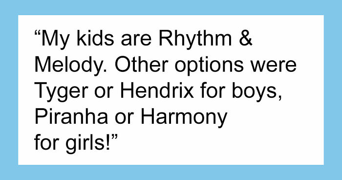 People Wish Parents Went Back To The Good Old Boring Names After Seeing These 67 Abominations