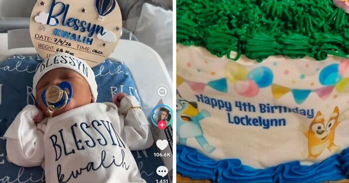 People Wish Parents Went Back To The Good Old Boring Names After Seeing These 67 Abominations