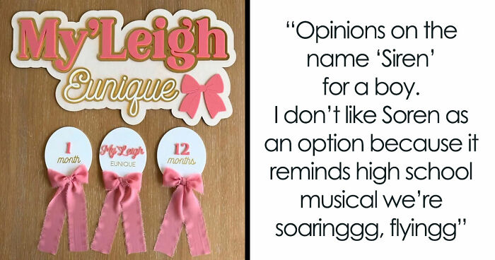 People Wish Parents Went Back To The Good Old Boring Names After Seeing These 67 Abominations