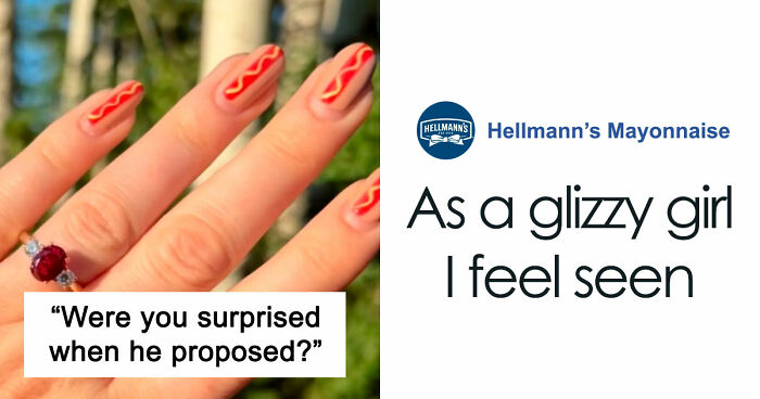 Woman Gets Engaged While Having Hot Dog Nails, Others Share Their Manicures To Make Her Feel Less Alone