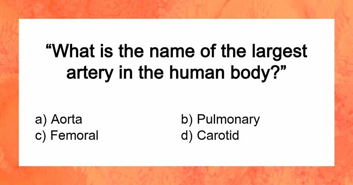 “Are You A Biology Buff?”: Prove It By Scoring 20/20 On This Human Body Quiz
