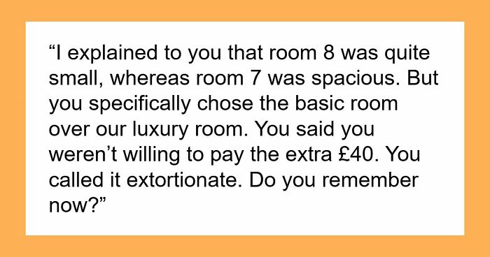 Cheap Husband Blames Hotel Staff For Tiny Room, Wife Mad As She Learns He Refused The Luxury Upgrade