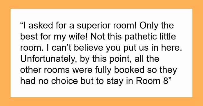 Cheap Husband Blames Hotel Staff For Tiny Room, Wife Mad As She Learns He Refused The Luxury Upgrade