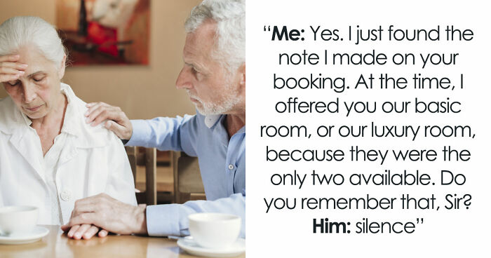 Cheap Husband Blames Hotel Staff For Tiny Room, Wife Mad As She Learns He Refused The Luxury Upgrade