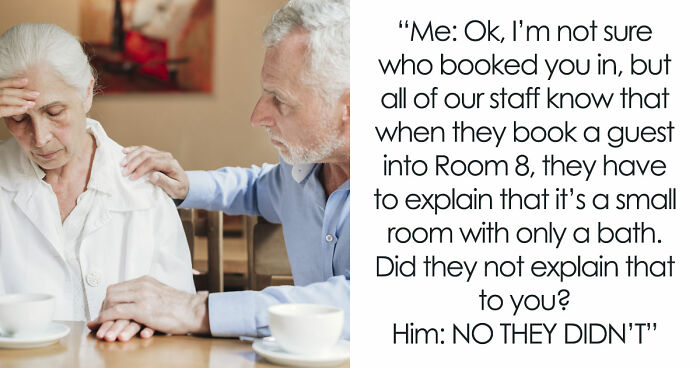 Cheap Husband Blames Hotel Staff For Tiny Room, Wife Mad As She Learns He Refused The Luxury Upgrade